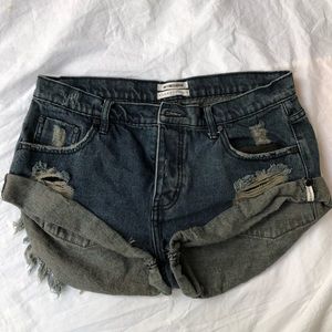 One Teaspoon Denim Shorts